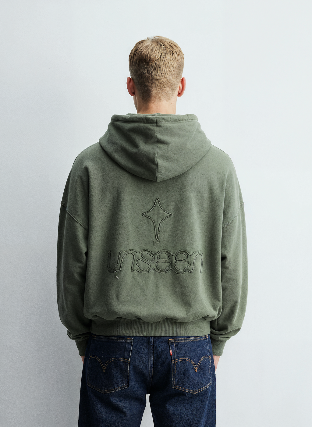 HOODIE UNSEEN GREEN