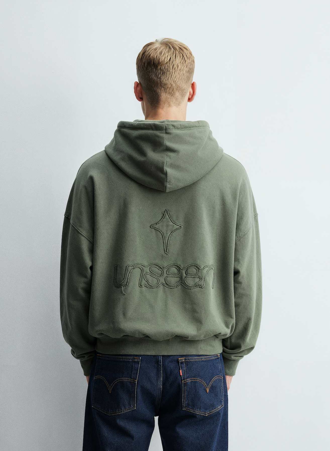 HOODIE UNSEEN GREEN