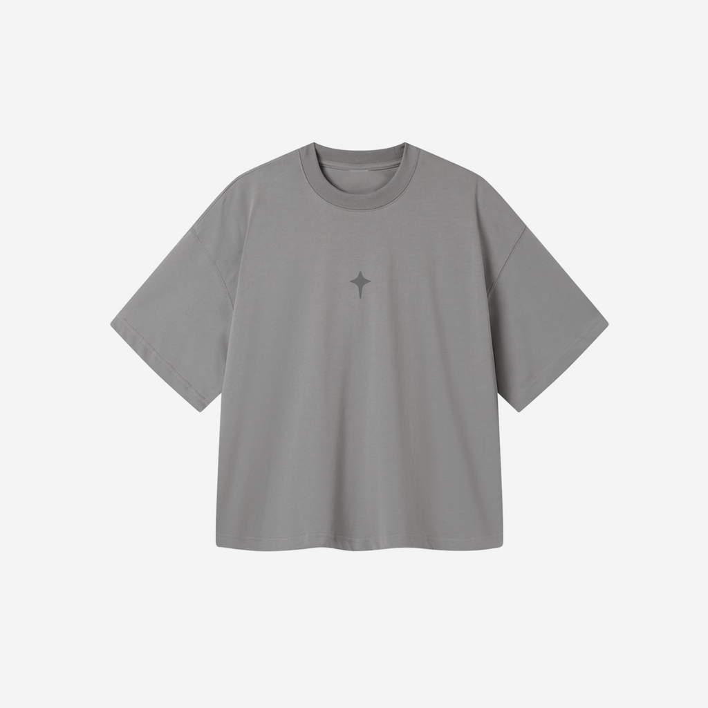 BASIC GREY UNSEEN TEE