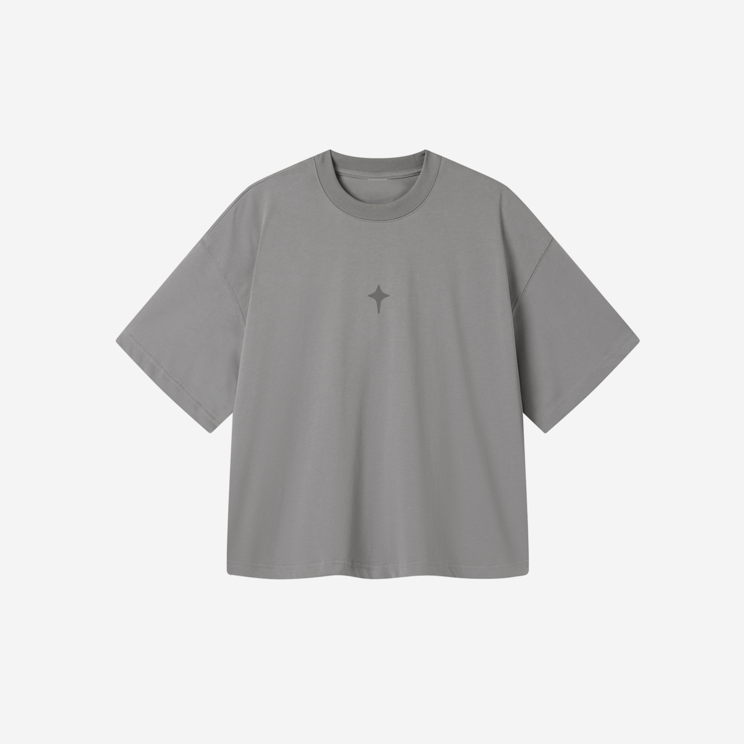 BASIC GREY UNSEEN TEE