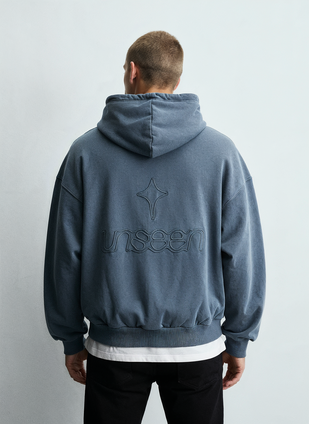 HOODIE UNSEEN BLUE