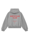 GOD'S PLAN GREY HOODIE