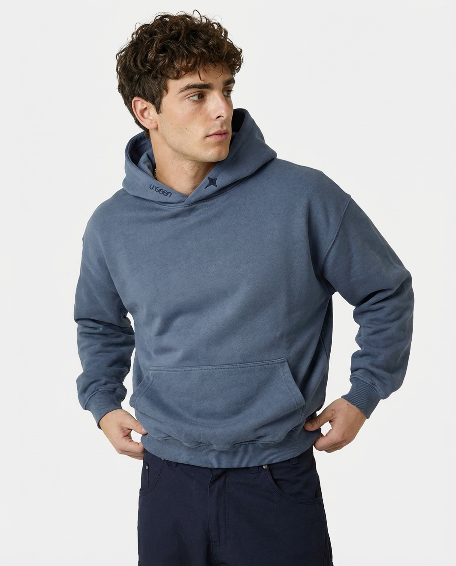 HOODIE UNSEEN BLUE